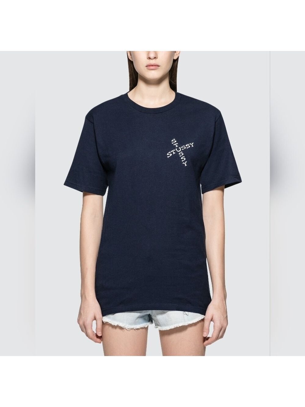 Stussy skull print T-shirt size M in VGUC